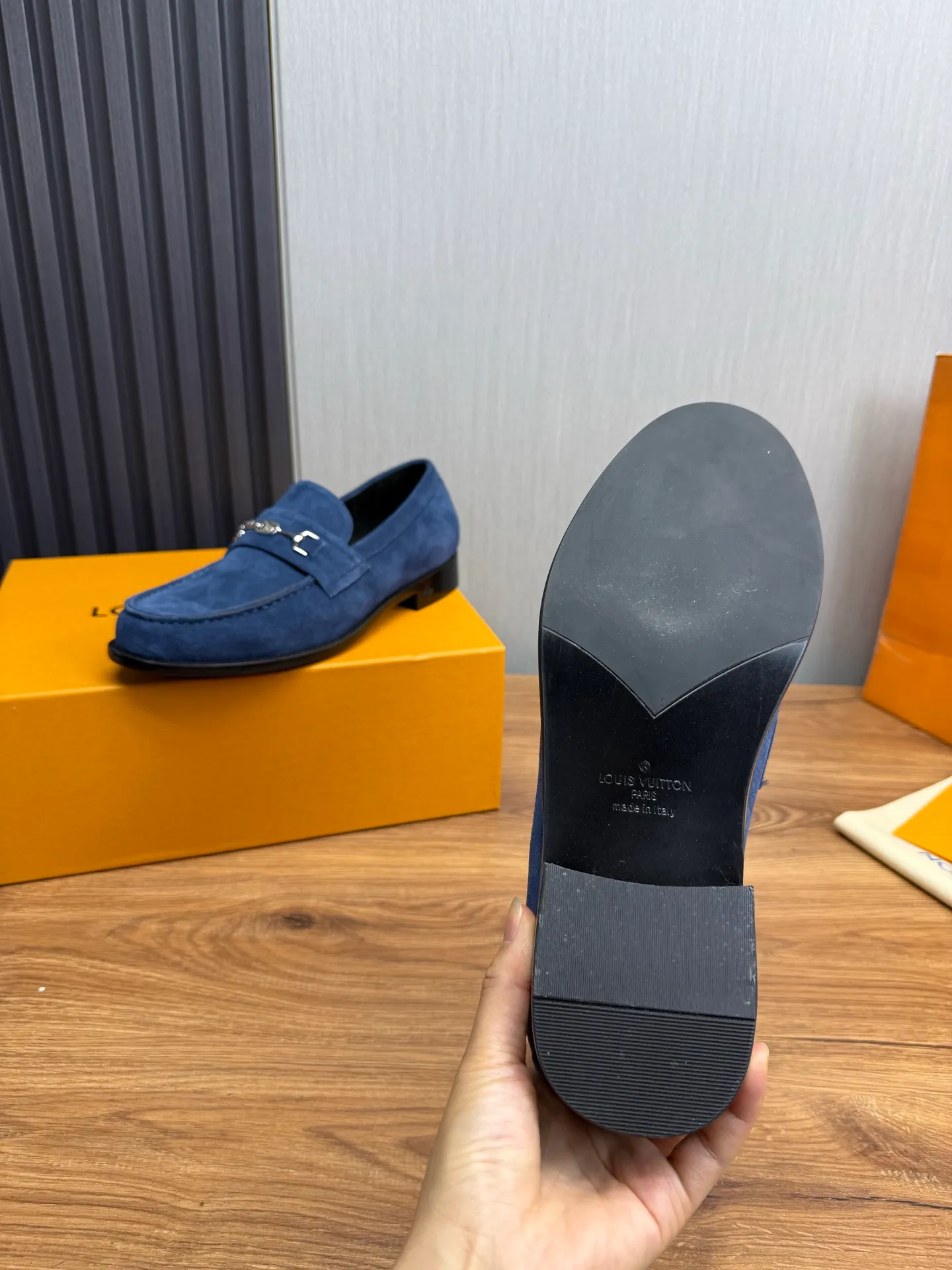 Factory 660💰 LV. Men's business casual leather shoes, all made of imported original brand leather, just to create a more comfortable wearing experience, original non-slip and wear-resistant outsole ✔️16-45 (38.45 non-returnable)
